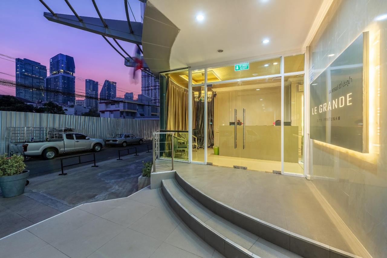 Le Grande City Pratunam Bangkok Exterior foto